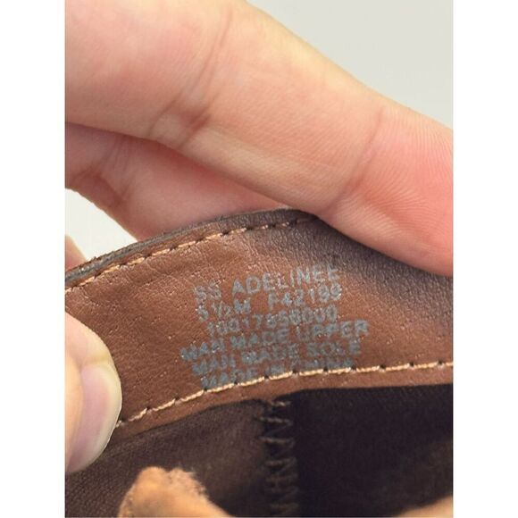 Sun + Stone Boots Womens Brown Double Zip Size 5.5‎ Almond Toe Cushioned NEW - Picture 7 of 8